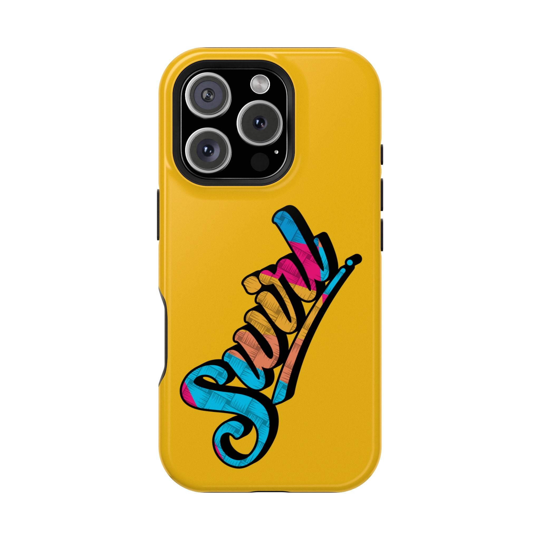 Dual-Layer Phone Case - Yellow