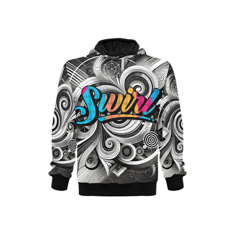 Men's High Neck Pullover Hoodie