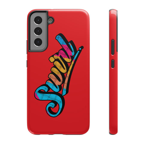 Dual-Layer Phone Case - Red