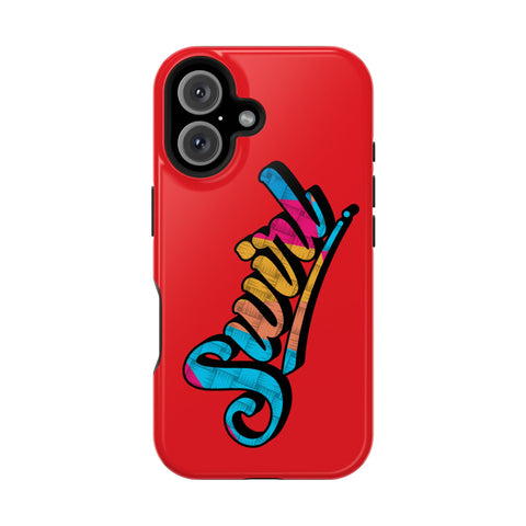 Dual-Layer Phone Case - Red