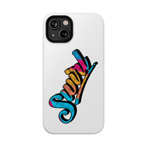 Dual-Layer Phone Case - White