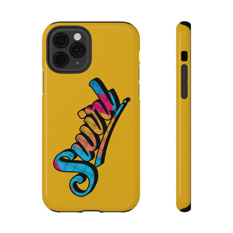 Dual-Layer Phone Case - Yellow