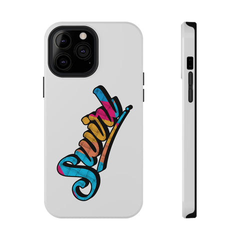 Dual-Layer Phone Case - White