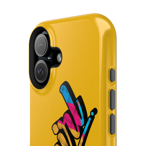 Dual-Layer Phone Case - Yellow