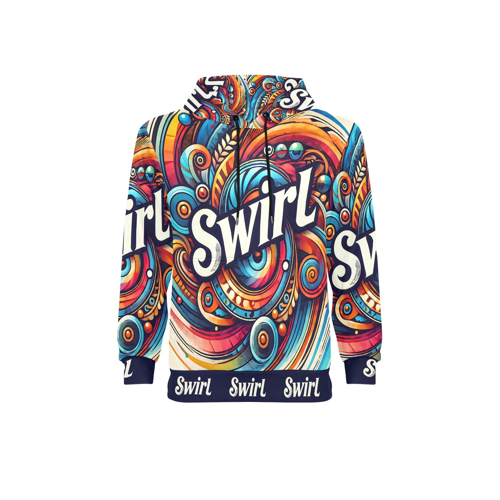 Men's Long Sleeve Fleece Hoodie