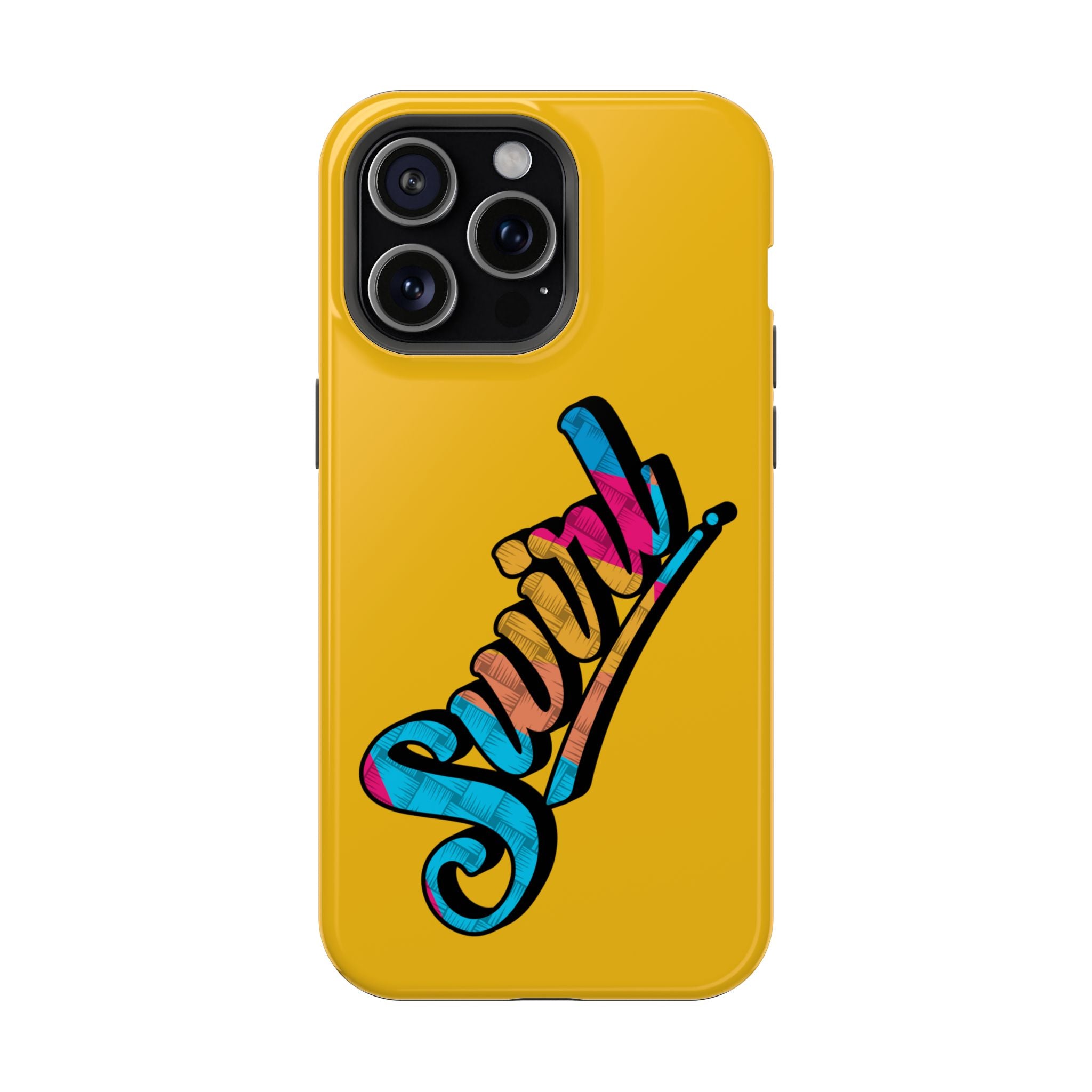 Dual-Layer Phone Case - Yellow