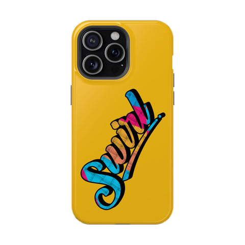 Dual-Layer Phone Case - Yellow