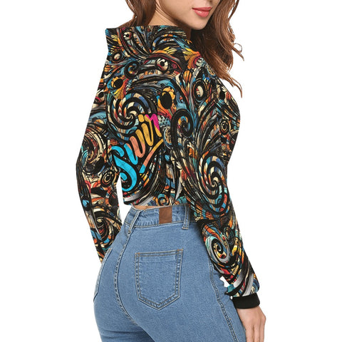 Women's Cropped Hoodie