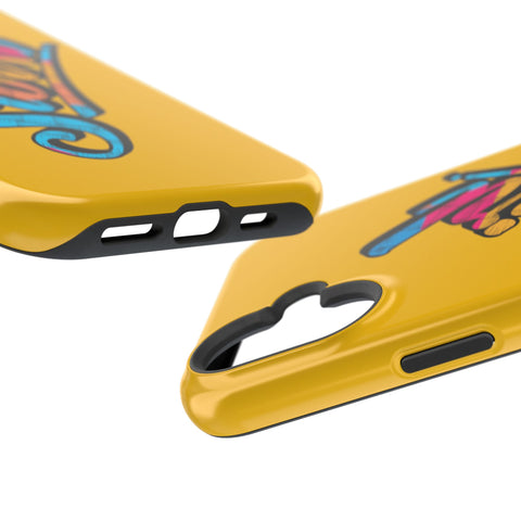 Dual-Layer Phone Case - Yellow
