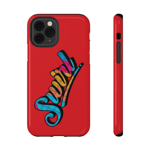 Dual-Layer Phone Case - Red