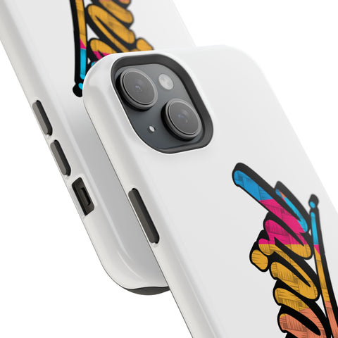 Dual-Layer Phone Case - White
