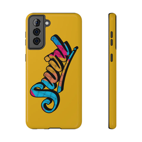 Dual-Layer Phone Case - Yellow