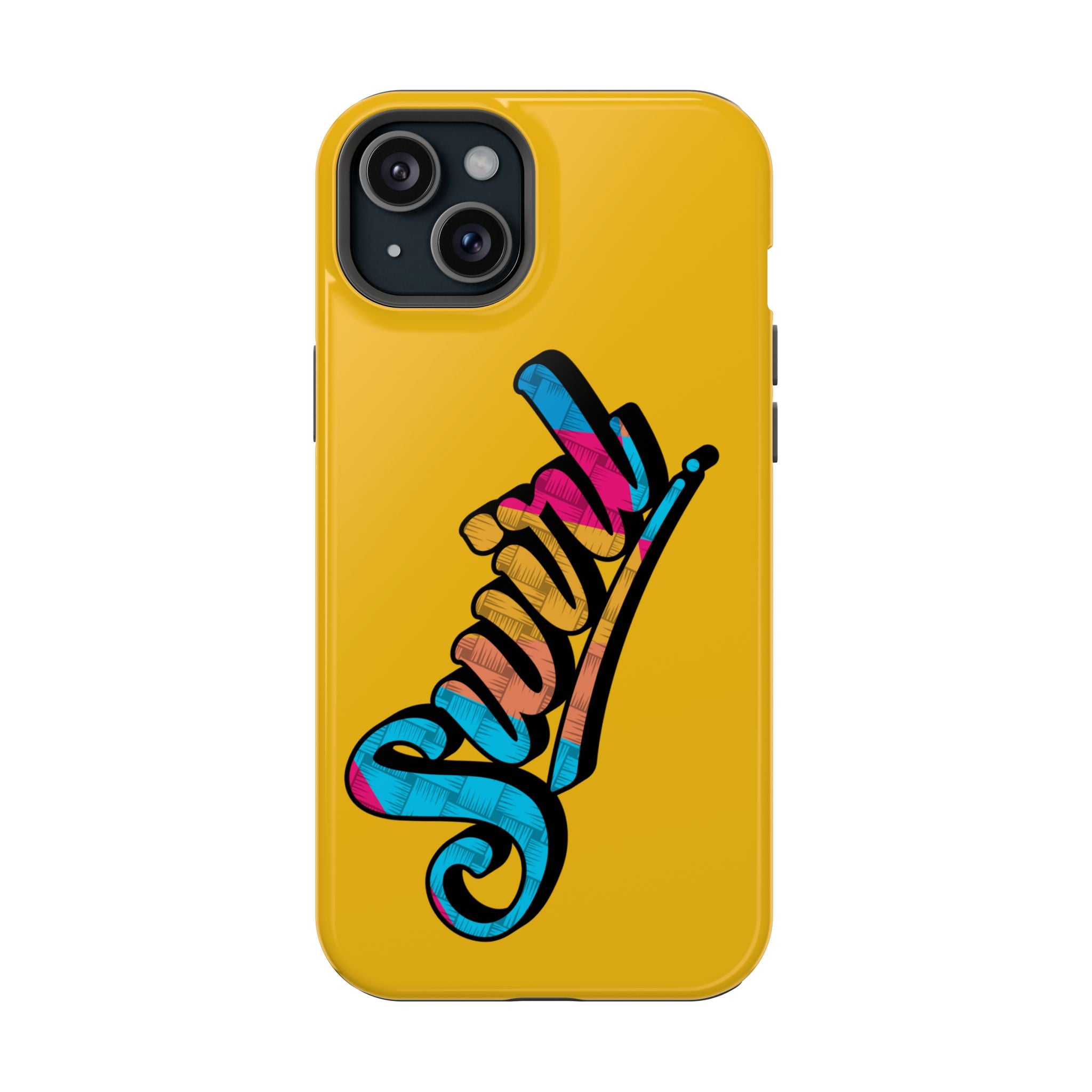 Dual-Layer Phone Case - Yellow