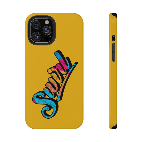 Dual-Layer Phone Case - Yellow