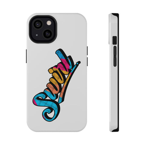 Dual-Layer Phone Case - White
