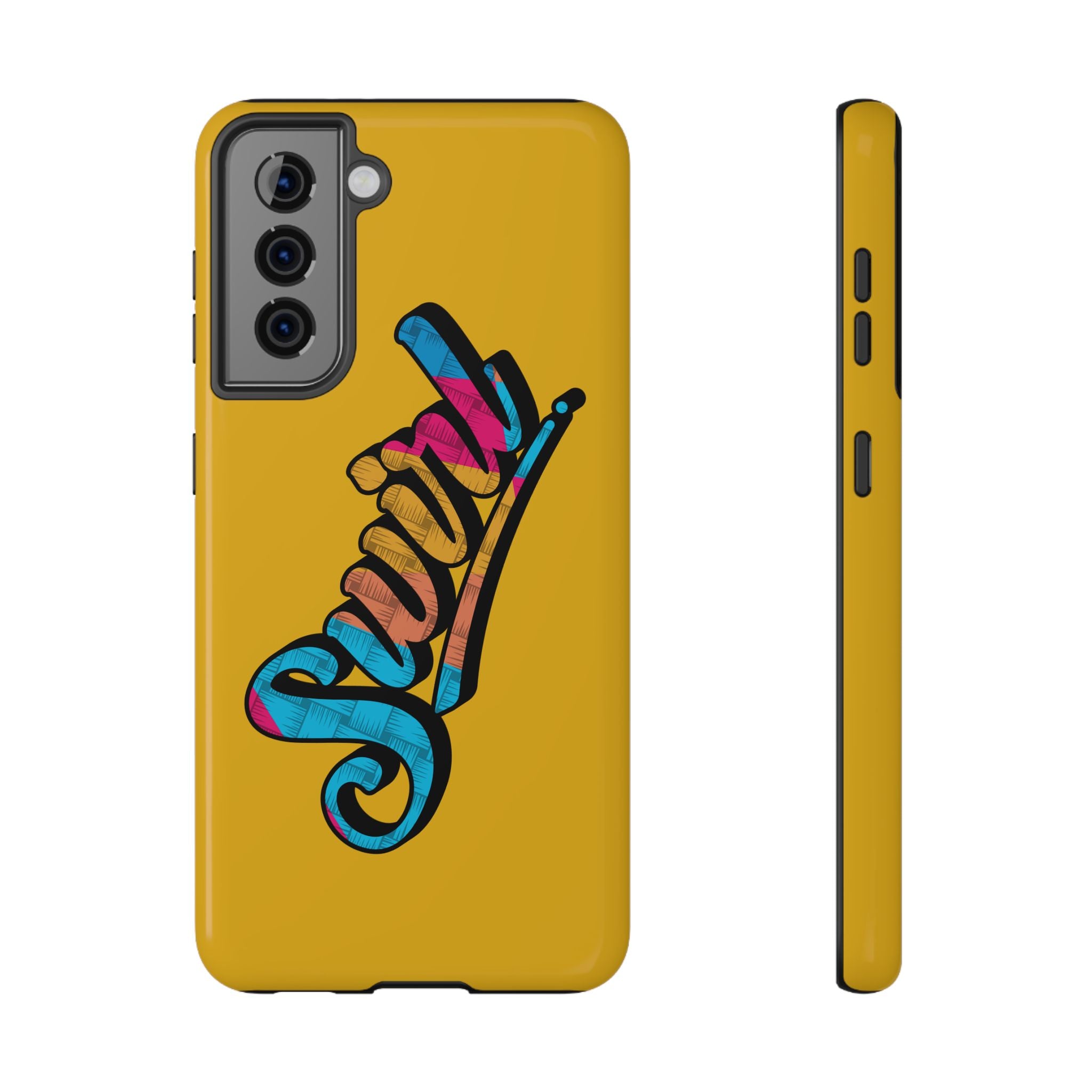 Dual-Layer Phone Case - Yellow