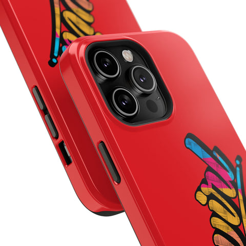 Dual-Layer Phone Case - Red