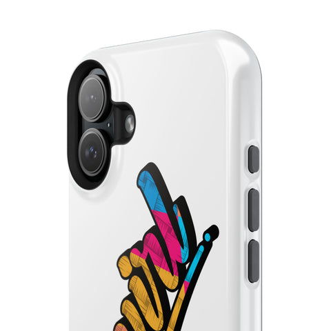 Dual-Layer Phone Case - White