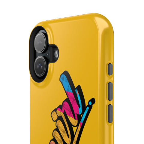 Dual-Layer Phone Case - Yellow
