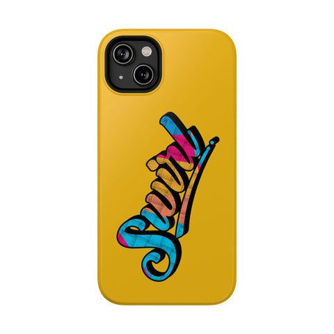 Dual-Layer Phone Case - Yellow