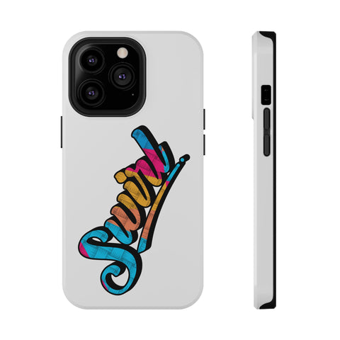 Dual-Layer Phone Case - White