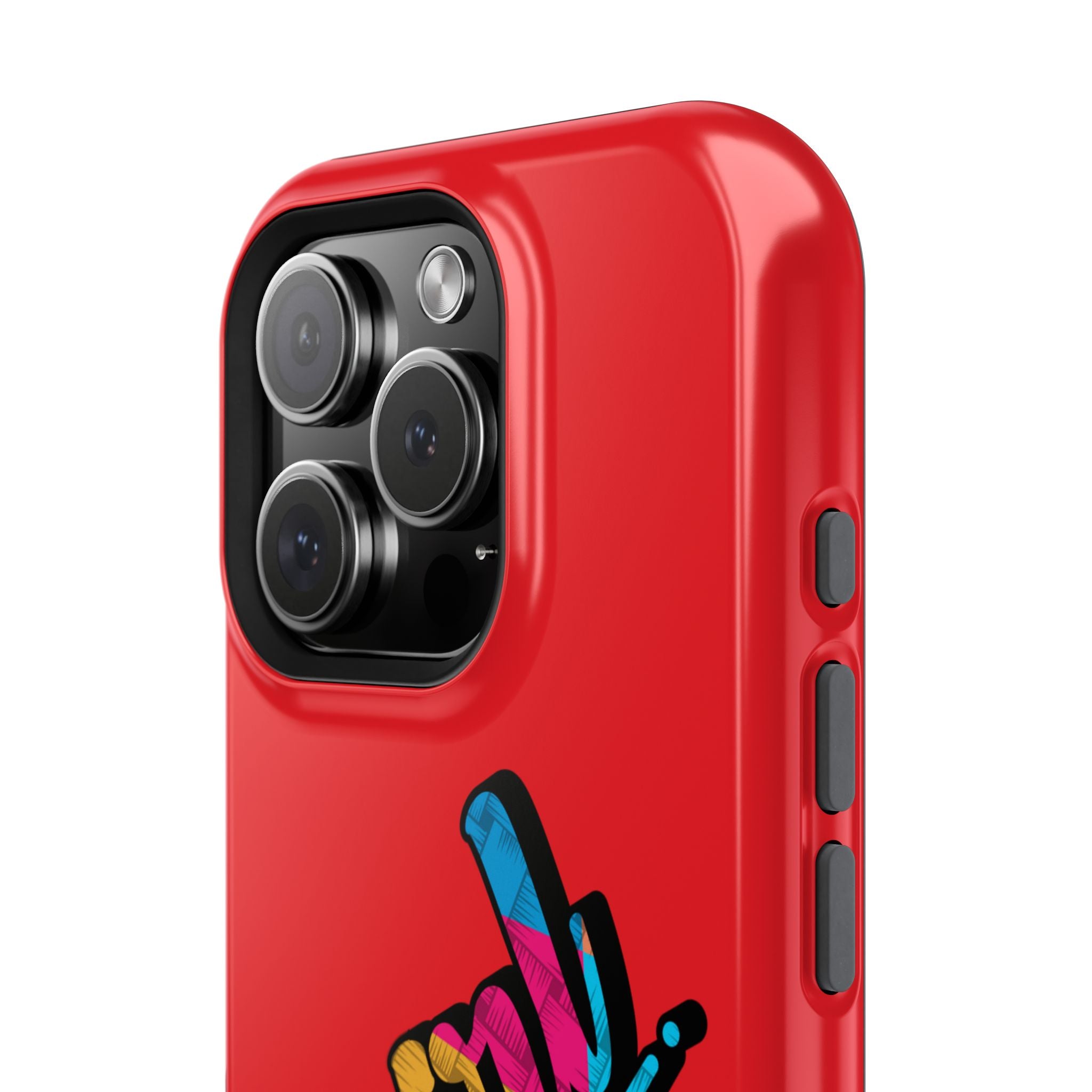 Dual-Layer Phone Case - Red