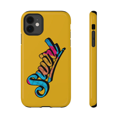 Dual-Layer Phone Case - Yellow