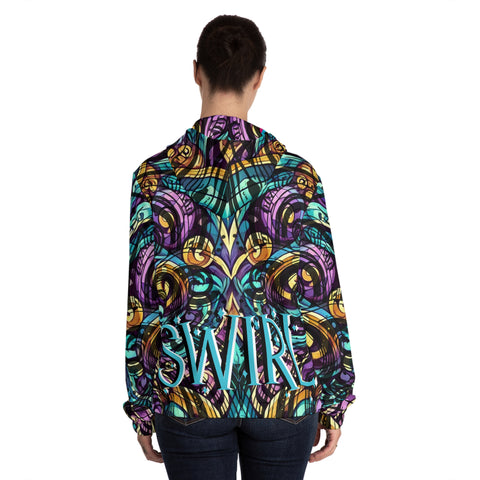 Women’s Full-Zip Hoodie (AOP)