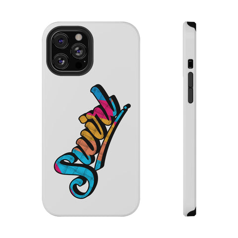 Dual-Layer Phone Case - White