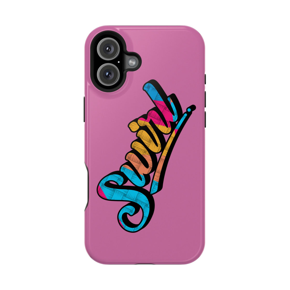 Dual-Layer Phone Case - Pink