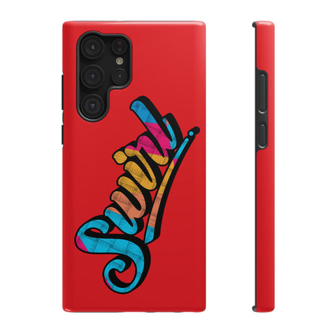 Dual-Layer Phone Case - Red