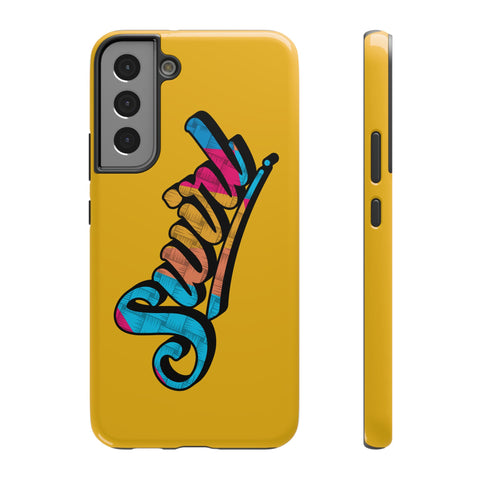 Dual-Layer Phone Case - Yellow