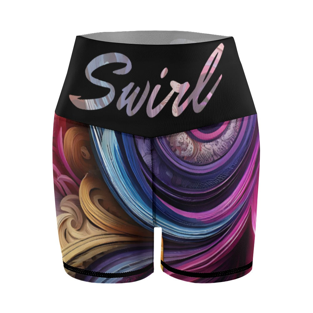 Women's High-Waisted Yoga Shorts
