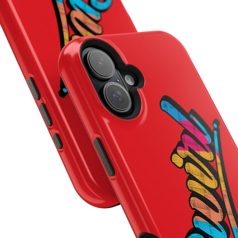 Dual-Layer Phone Case - Red