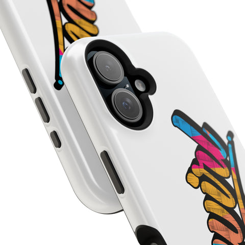 Dual-Layer Phone Case - White