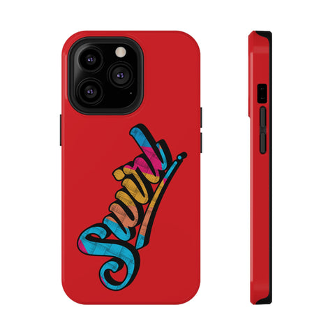 Dual-Layer Phone Case - Red