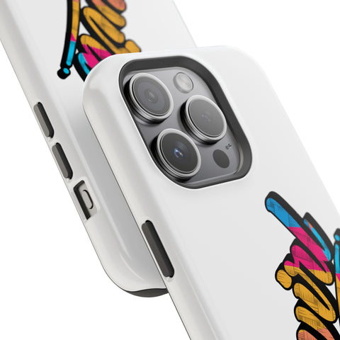 Dual-Layer Phone Case - White