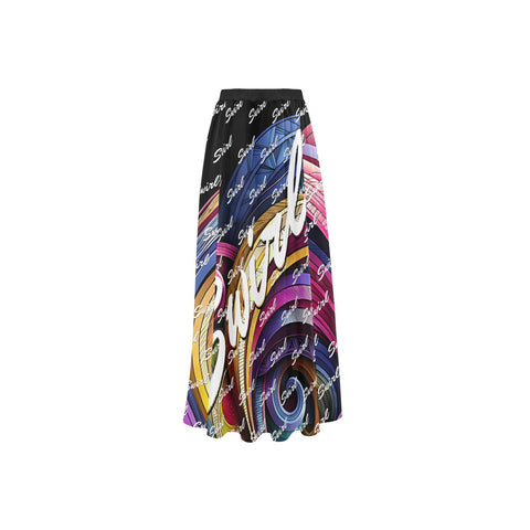Women's High Slit Long Beach Dress