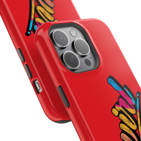 Dual-Layer Phone Case - Red