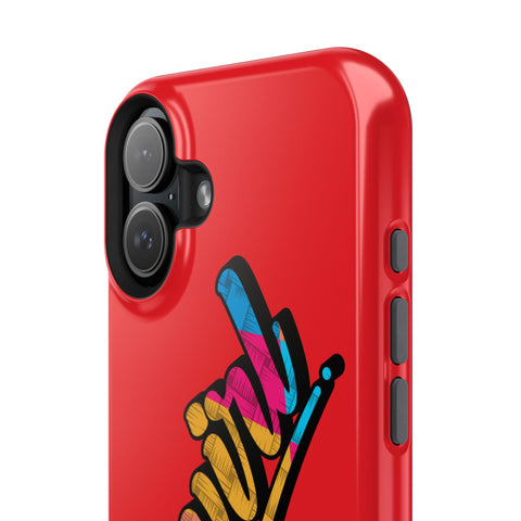 Dual-Layer Phone Case - Red