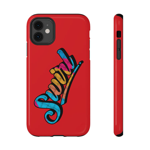 Dual-Layer Phone Case - Red