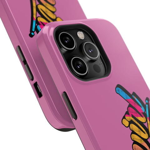 Dual-Layer Phone Case - Pink