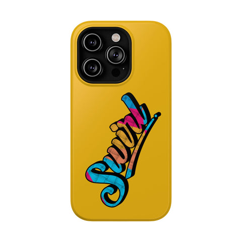Dual-Layer Phone Case - Yellow