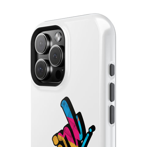 Dual-Layer Phone Case - White