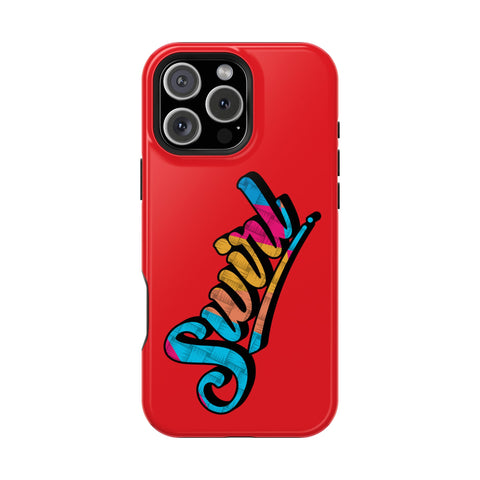 Dual-Layer Phone Case - Red