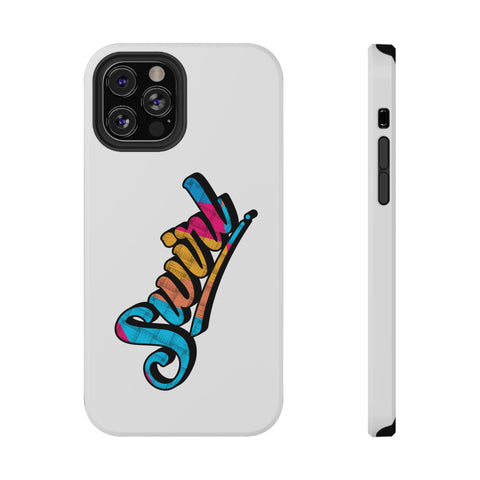 Dual-Layer Phone Case - White