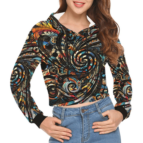 Women's Cropped Hoodie