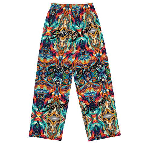 Unisex Wide-Leg Pants