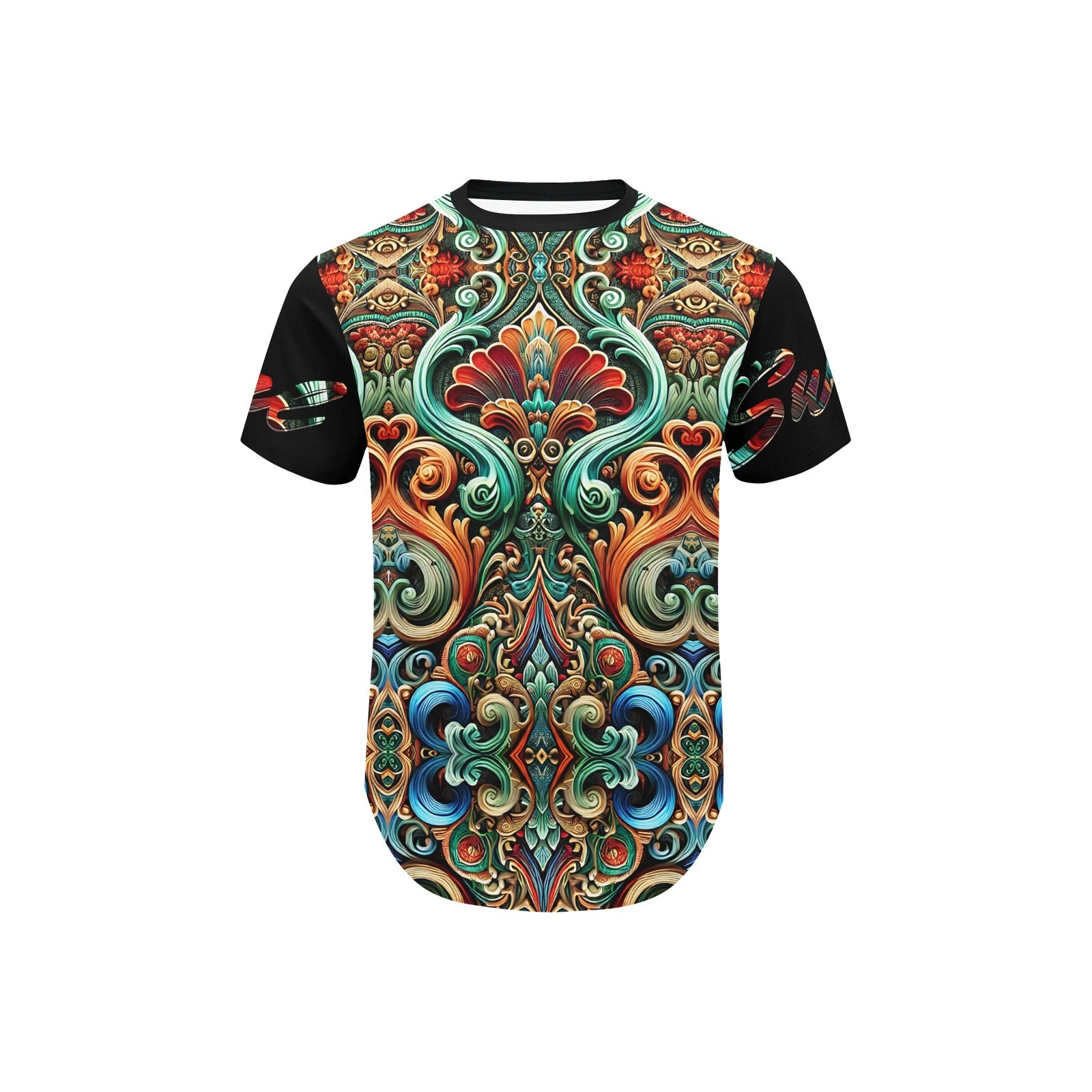 Men's Curved Hem T-Shirt