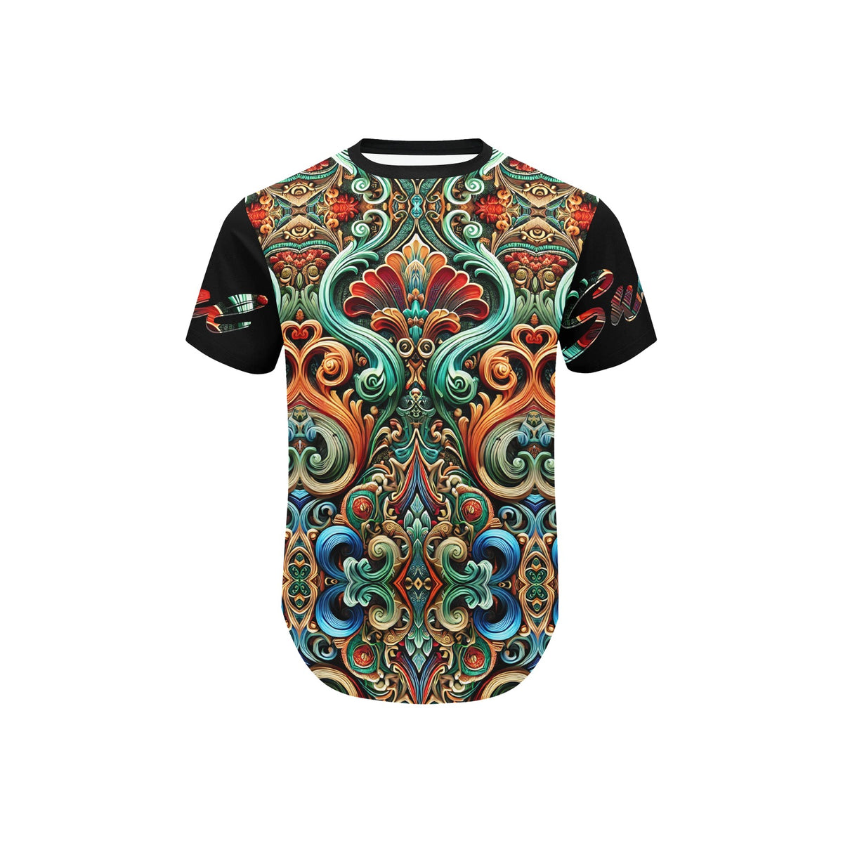 Men's Curved Hem T-Shirt